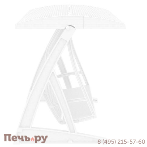 Качели пластиковые плетеные с подушкой Siesta Contract Hawaii фото 14