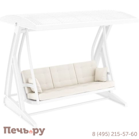 Качели пластиковые плетеные с подушкой Siesta Contract Hawaii фото