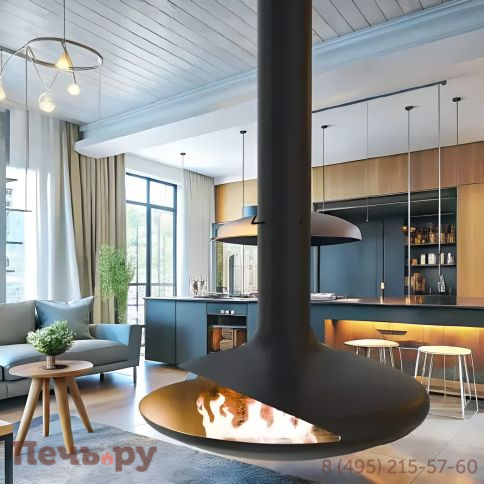 Камин Aves 5 Турин, поворотный 900 фото