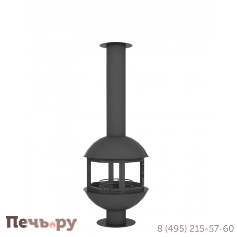 Камин FireHursan Panoramic-W-Glass фото