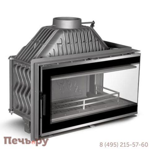 Каминная чугунная топка Kaw-Met W16 14,7кВт PB фото 14