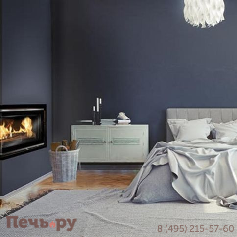 Каминная чугунная топка Kaw-Met W16 14,7кВт PB фото 2