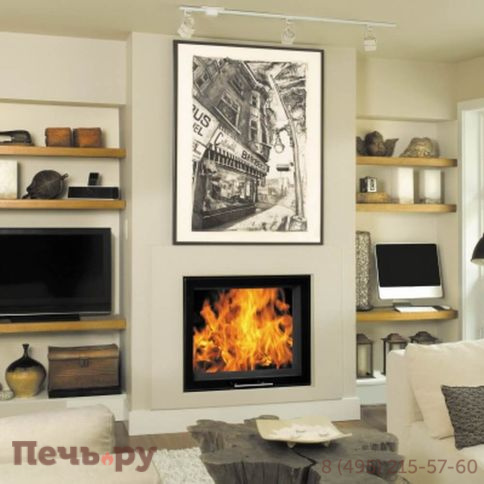 Каминная топка ЭкоКамин Вега 800 принтинг фото 2