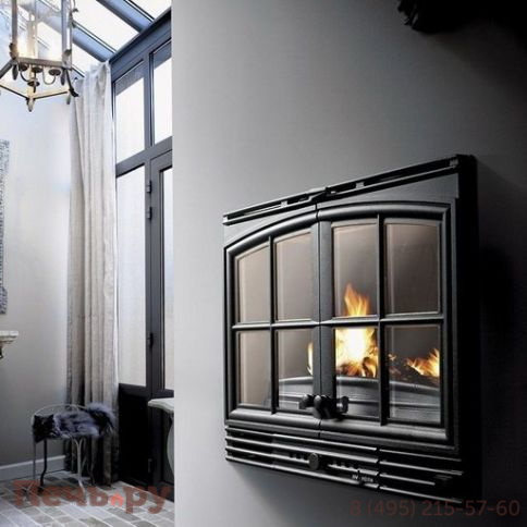 Каминная топка Invicta insert 700 Дабл Порте Турбо фото 2