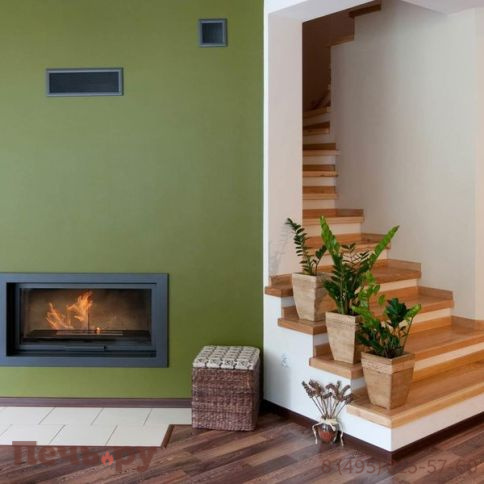 Каминная топка Kratki Mila/PW/24/G/W (гильотина) фото 2