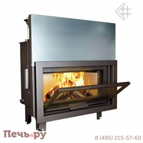 Каминная топка Kratki Mila/PW/24/G/W (гильотина) фото