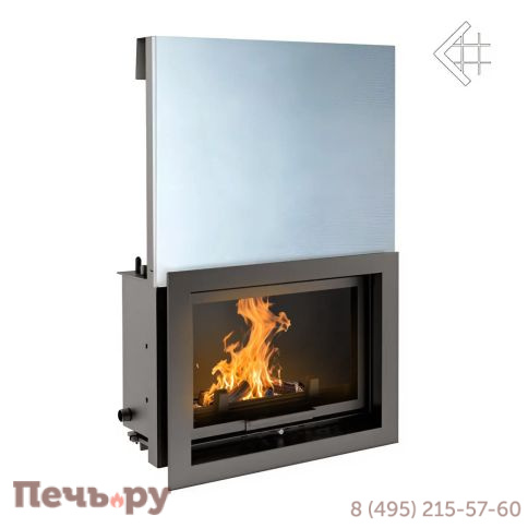 Каминная топка Kratki Oliwia/PW/17/G/W (гильотина) фото