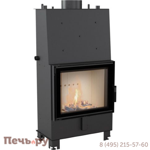 Каминная топка Kratki Pro Lucy/PW/12/W, змеевик, с водяным контуром фото 3