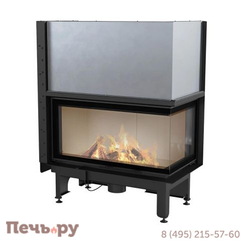 Каминная топка Kratki Pro Nadia/14/P/BS/G (гильотина) фото