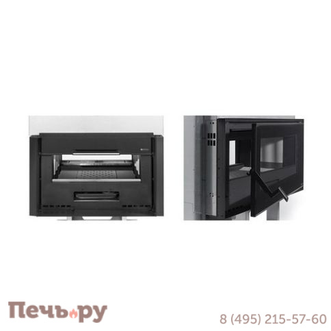 Каминная топка La Nordica Focolare 80 Bifacciale Hybrid фото 2