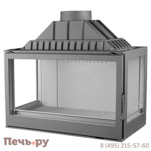 Каминная топка Liseo Castiron LCI 9 GFLR два боковых стекла фото