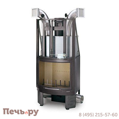 Каминная топка Palazzetti Ecomonoblocco 66 V08-S round фото