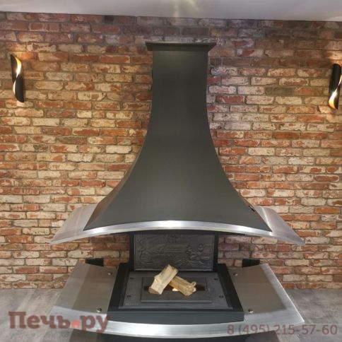 Каминная топка Polyflam Monobloc 840 diam.280 фото 2