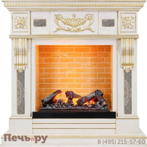 Каминокомплект Dimplex Opti-Myst Corsica - Белый шоколад с очагом Cassette 600 NH фото