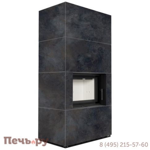 Каминокомплект Kratki Pro Floki в облицовке Ossido Nero фото 3