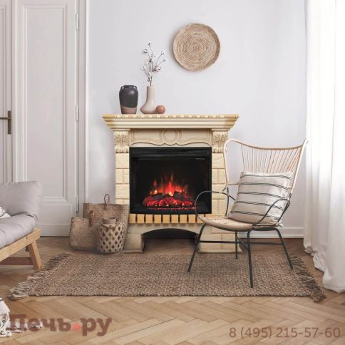 Каминокомплект RealFlame Bolero с очагом Evrika 25,5 LED фото 5