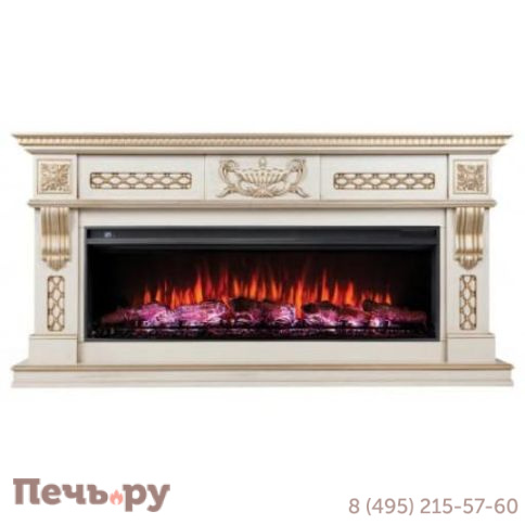 Каминокомплект RealFlame Corsica WT с очагом Joker 52 фото
