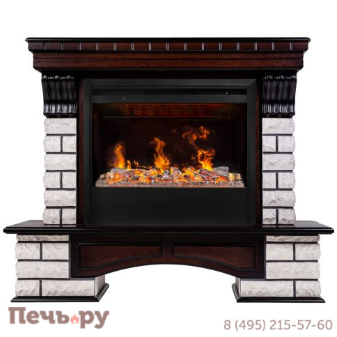 Каминокомплект RealFlame Country Rock с очагом 3D Helios 26 SBG фото