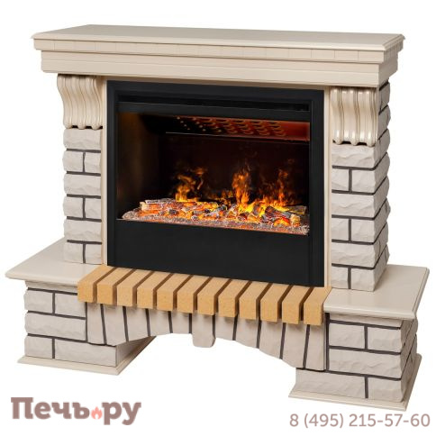 Каминокомплект RealFlame Country с очагом 3D Helios 26 SBG фото 3