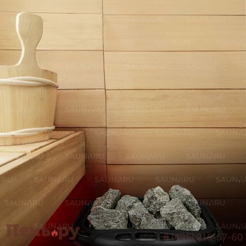 Камни для сауны Saunaru Жадеит колотый Premium, фракция до 100 мм, ведро 15 кг фото 3