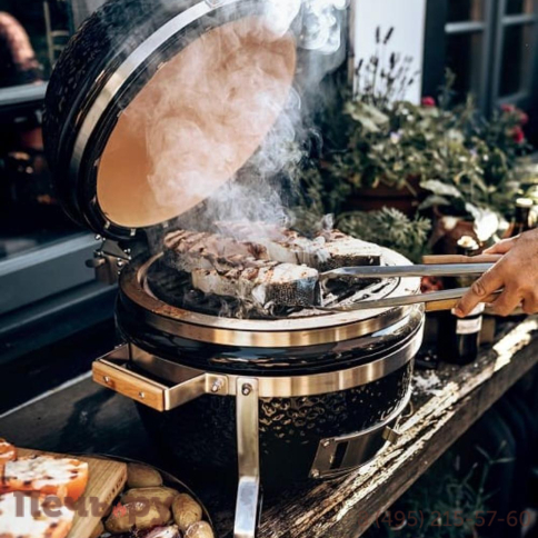 Керамический гриль Monolith Icon фото 11