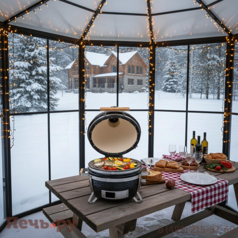 Керамический гриль Monolith Icon фото 2