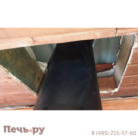 Комплект дымохода Schiedel Permeter, нержсталь, черный, проход через крышу, верхний выход + изоляционные материалы фото 35