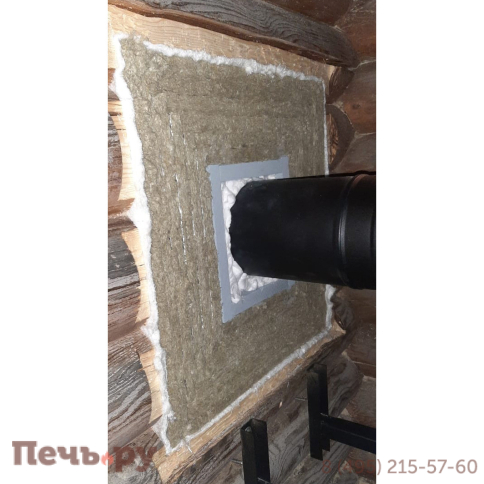 Комплект дымохода Schiedel Permeter, нержсталь, черный, проход через крышу, верхний выход + изоляционные материалы фото 37