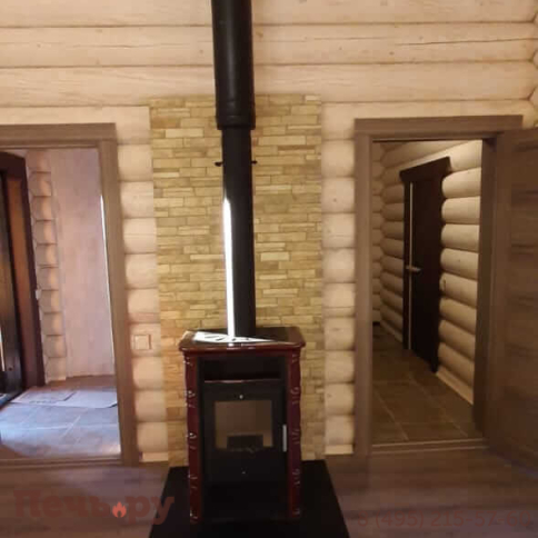 Комплект дымохода Schiedel Permeter, нержсталь, черный, проход через крышу, верхний выход + изоляционные материалы фото 55