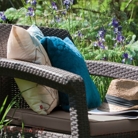 Комплект кресел Gardeck Корфу Дуо (Corfu Duo) коричневый фото 4