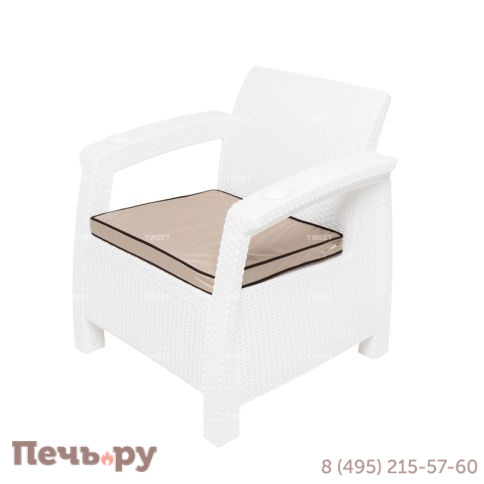 Комплект кресел TWEET Double Seat, цвет: белый фото 3