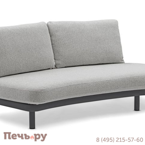 Комплект лаунж мебели Brafritid Gotland, антрацит/серый, алюминий фото 12