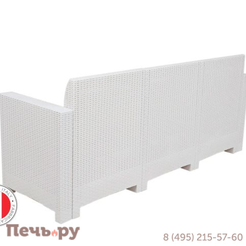 Комплект мебели NEBRASKA SOFA 3 (3х местный диван), белый фото 3