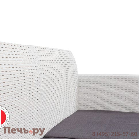 Комплект мебели NEBRASKA SOFA 3 (3х местный диван), белый фото 5