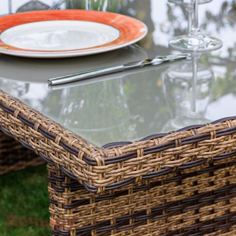 Комплект мебели Royal Family Karl Plus коричневого цвета фото 4