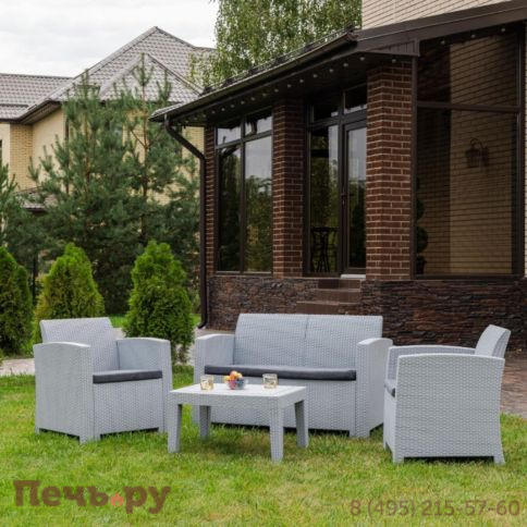 Комплект мебели Royal Family LANA S светло-серый фото