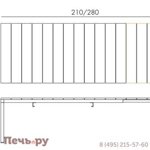 Комплект обеденный Gardeck Nardi Rio-Palma Set фото 9