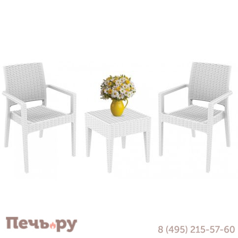 Комплект пластиковой мебели Siesta Contract Miami Ibiza фото 2