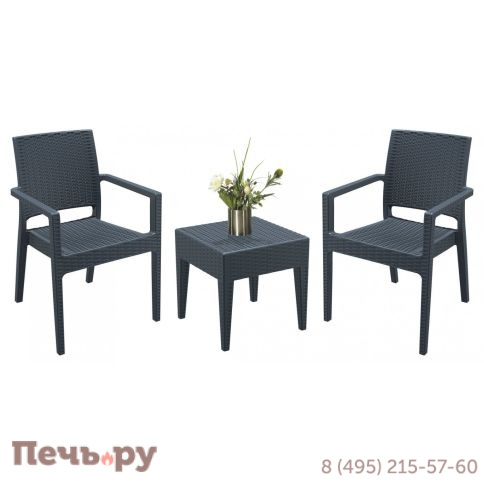 Комплект пластиковой мебели Siesta Contract Miami Ibiza фото 3