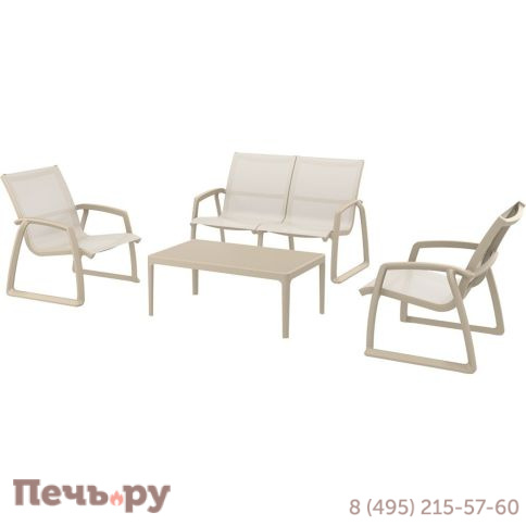 Комплект пластиковой мебели Siesta Contract Pacific Lounge фото 2