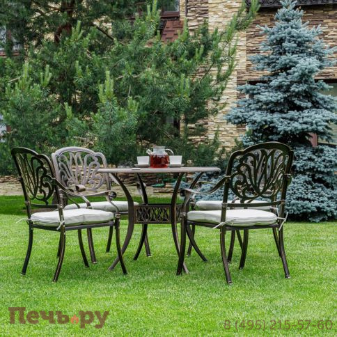 Комплект Royal Family WILHELиз литого алюминия на 4 персоны фото 2