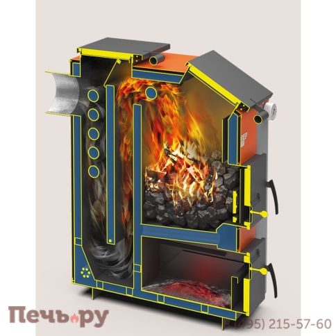 Котел твердотопливный Теплодар Куппер Эксперт 45 2.0 фото 2