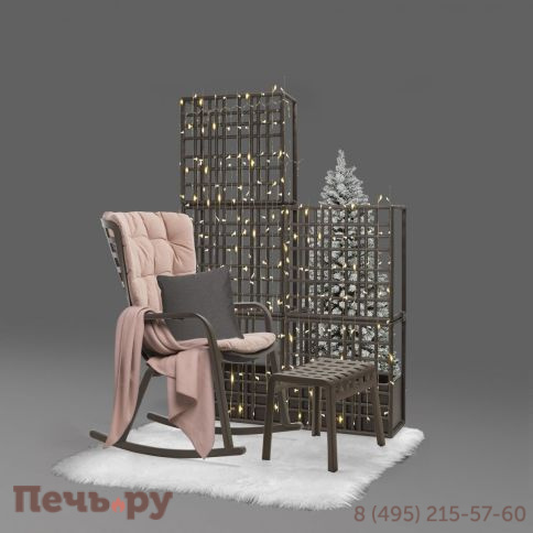 Кресло-качалка пластиковое с подушкой Gardeck Nardi Folio 003/403001000004/4029810 фото 4