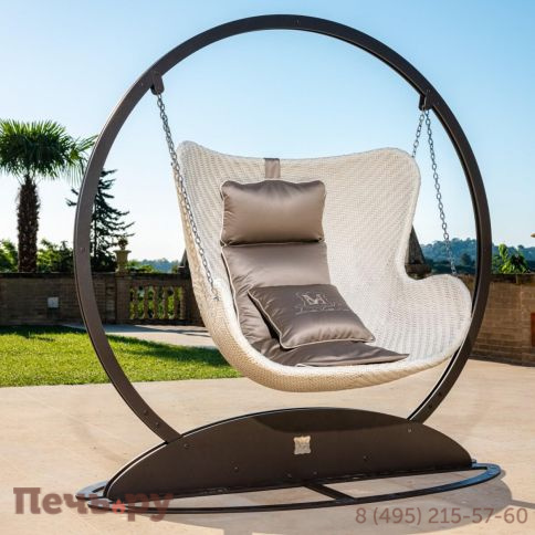 Кресло подвесное плетеное с подушками DFN Aldebaran фото 3