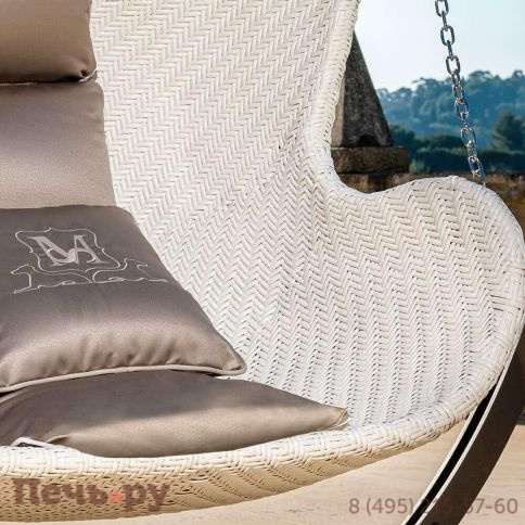 Кресло подвесное плетеное с подушками DFN Aldebaran фото 7