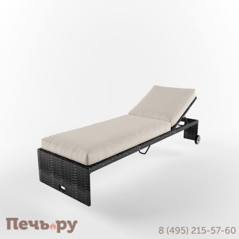 Лежак "Ланта" на колесиках фото