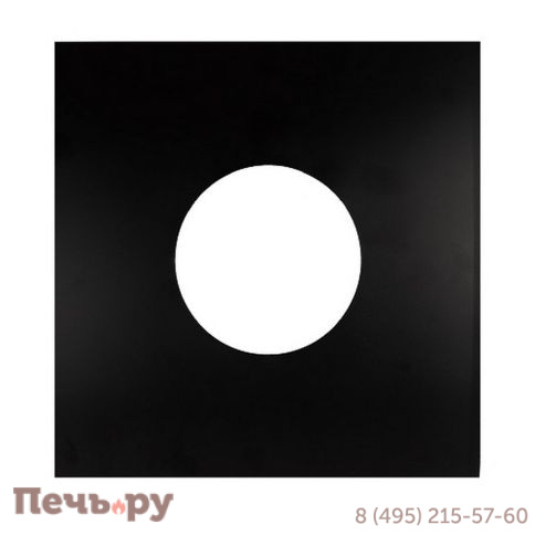 Лист к ППУ Везувий Black  (AISI 430/0,5мм) (500х500) фото