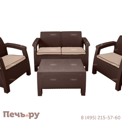 Мебель Tweet Диван 2-х местный, венге фото 7