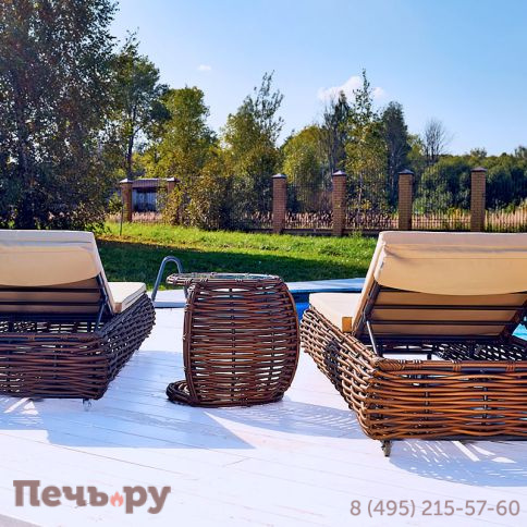 Шезлонг Gardeck Mokka Majorca, цвет капучино фото 10