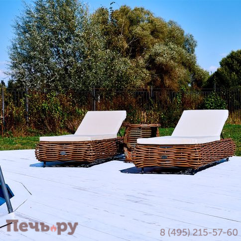 Шезлонг Gardeck Mokka Majorca, цвет капучино фото 9